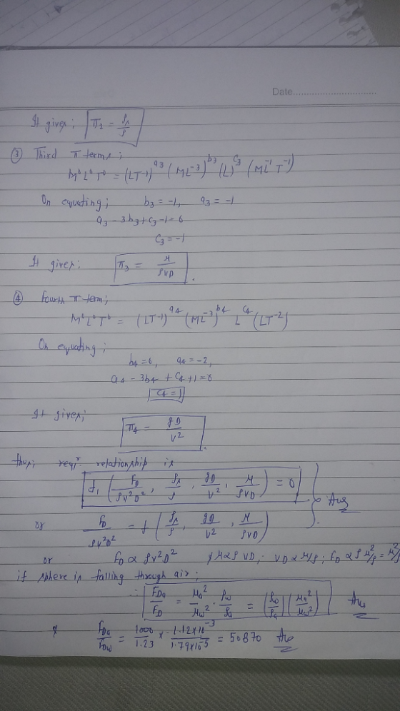 Date It giver: Tr - A (3 Third T terme ; On equating; b3 = -), 93 = -1 93 byt G-1-6 giver ; fourth T term; = sub - On equatin