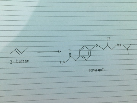 2. butene . tenormin