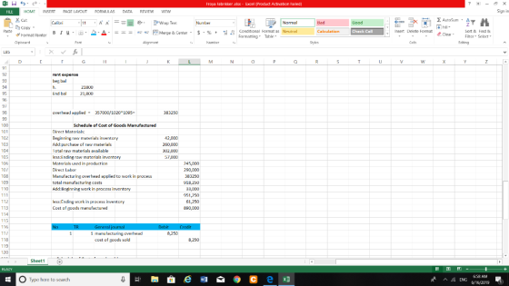Froya Fabrikker xlsx - Excel (Product Activation Failed) ? - ox Sign in FORMULAS DATA REVIEW VIEW AA Copy 2 AutoSumA , == = =