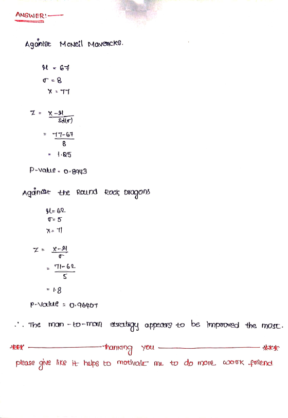 ANSWER: Aganist McNeil Mavericks. M = 6+ r-8 X: 17 Z = X-94 Solo) 47-67 B 1.25 P-vaklee 0.8943 Against the Round ROCK Doagons