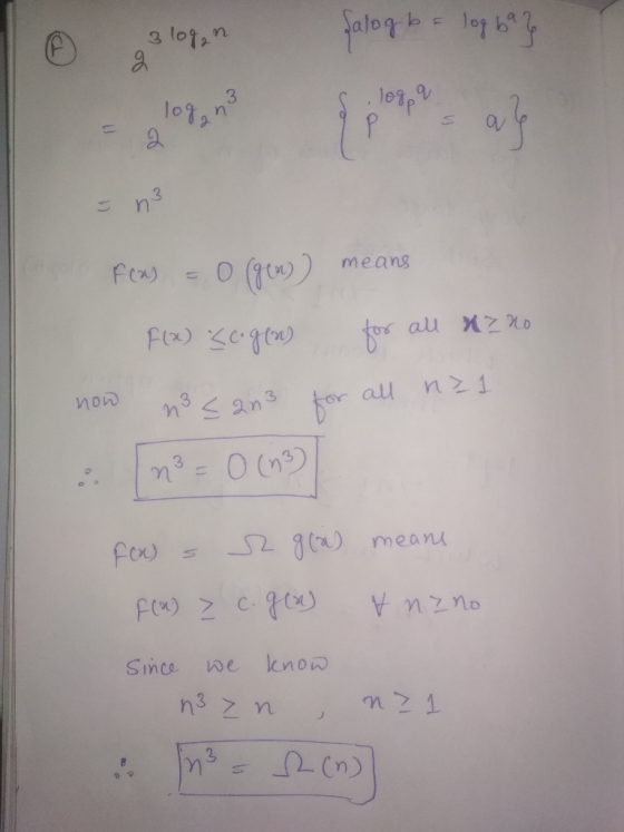 Satog b= log ba? 3 logan s - 2 = n3 fa) = 0 (gen)) means F(x) scogers for all na do now no can3 for all nzl m3 = 0 (nº for 5