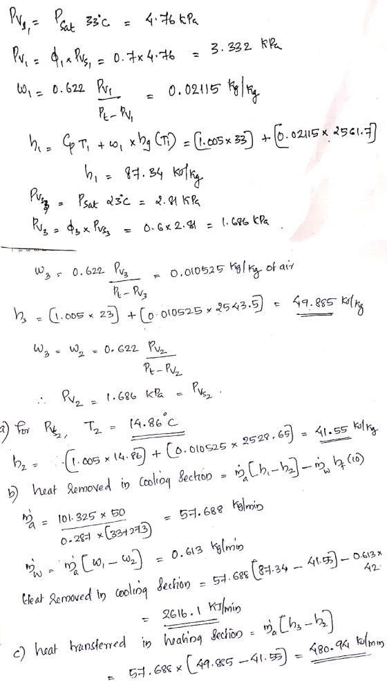 Sat 336 4.76 kPa Pria di alus, = 0.7x4176 = 3.332 kila W = 0.622 Pue 0.02.115 Hyling Per pri h = CT, tw, xbg (T) = (1.005x33