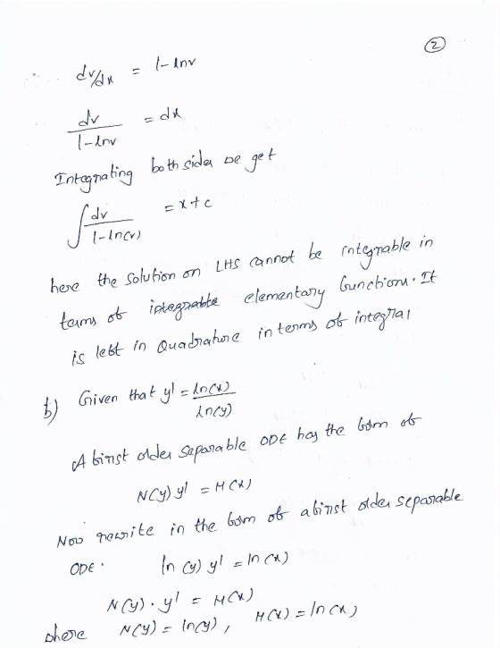 dv -tnv ing bo th side g lv I-Incv) eable in heve the Soluhon om LHS annot be at @mantan Griven thaty o