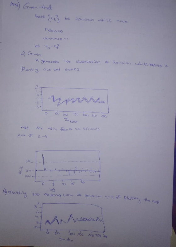 be Goioite mese et 1-2 a) Cuven enevate ces obsewotion Gavsion ite vroise Plot oct and seies o 5O loo so oSO 15 Ic b) platea30 observa tio Gausion 1-26 Plati 12. G-