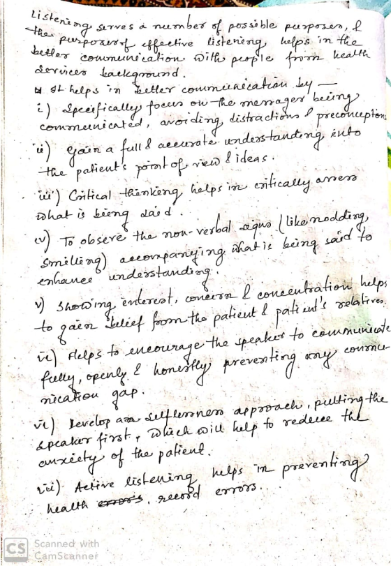 Listening sem the purposes ening serves a number of possible peoposes, & purposes of effective listening helps in the better