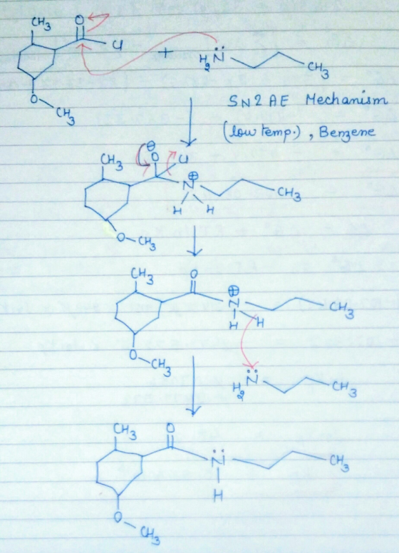 CH a O 3 AN CH SN 2 AE Mechamism 0 Lea temp), Bergene CH3 НН CH3 CH3 H. cH3 CH 3 CH CH2