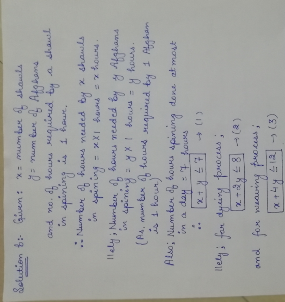 Solution b Given mumber shauls amd shawl anu Puqundr . Numbur houns needed by 1 hour. Chawls xXI howrs = X hours. 11ely; Nuum