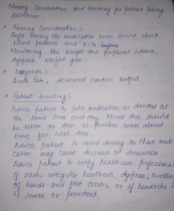 Narsing Considera.fors and teaching for patent tati Nursing Const deraton Be/or Slaring the nudtrcation nurse shoold check bl