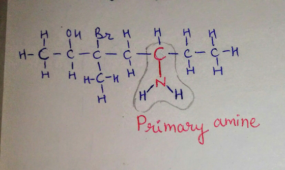 1 H H-C-C-C- C 7 H 1 H H-C-K H HT H Primosuy Paimary amin I-UZ I-C-I