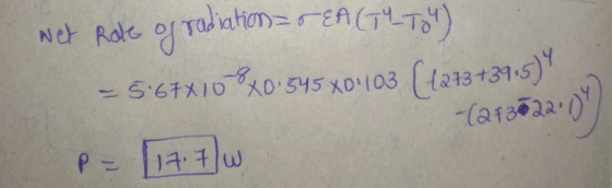wet Role of radiation=rea (74_704) 5.67X10 X0.545 XD: 103 X0-103 (1213+39-5)Y (az 22 (17.7/w PE