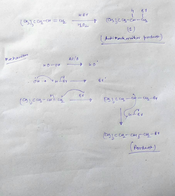1 HBY casico-cheie у (, ), с си-си = си но.. (cң ),с си-сн — (4) Anti Markovrakor porduct) Mechanism hv/ и 0 — ОИ Р но infor