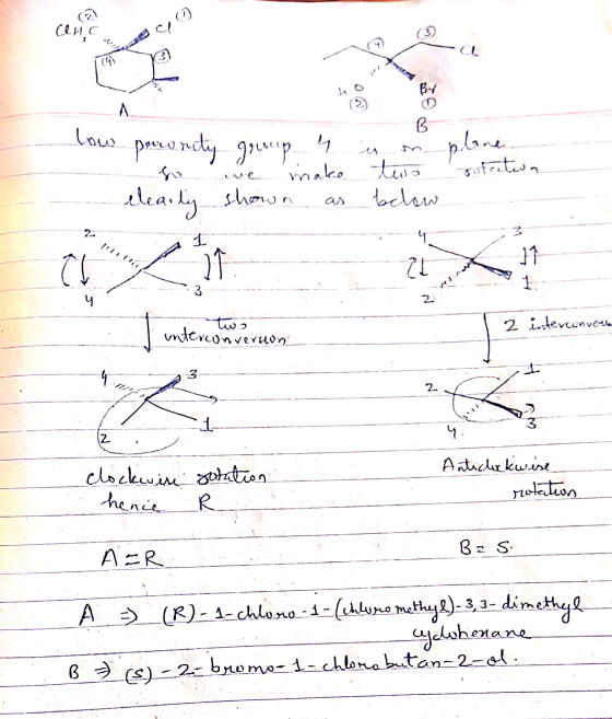 cena low - porwrity group 4 u n so we make two I shown as below plane sofaeton twa interconverulon I 2 interconversa 4. 3 clo
