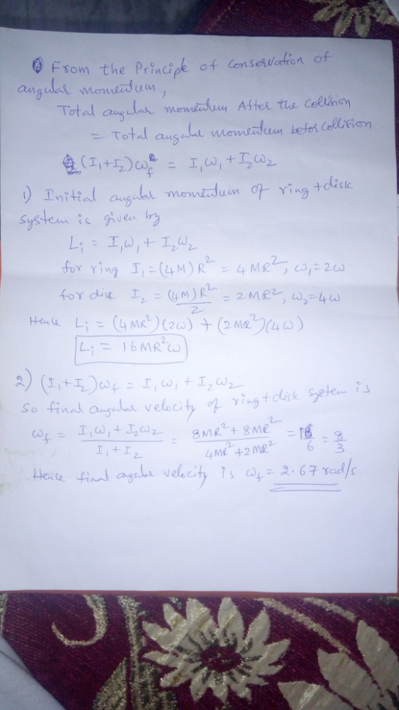 Fsom the Princiok of conseruction of M尺 2 So find a5dde veloci ty or ying + 263