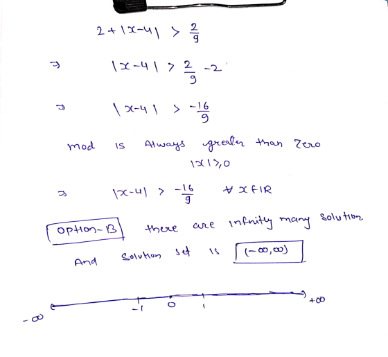 2+12-41 > ģ 7 18-4 17 2 1 32 33 -2 | 36-41 -16 - 10 mod is Always than Zero greater 1861),0 17-417 _16 g xXFIR Solution there