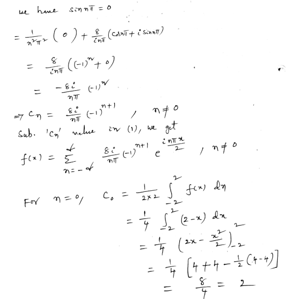 we have sinnt=0 - atat (0) + (camā + i siamo) = ((-1*+0) n=-of 27 cm = sin(-1** , M70 Sub. Ich nalue in (1), we get f() = Š 8