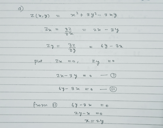 Z(, 2) = х2 + 392 - 319 2х = 72 = 21 - 39 О 24 = 5 + 4 2 – 32 put zx co, zy zo 2х- з во — о 69- 3x =o — (0) (от 0 67-31 0 2