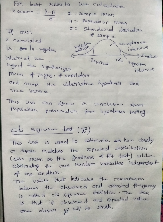 For best results we calculate 2 stara - - & -sample mean 42 Population mean or standard deviation If our of sample z calculat