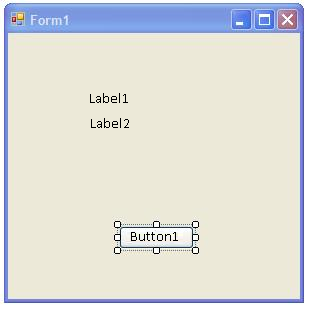 Form1 Label1 Label2 Buttonl X
