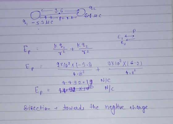 ar 6.1 де НА 0 | -3 1 c PE 1.6-- К . К . 9x70x1-5) 4 92 — + м) с 44 92 | 9 4. 1 хоо = direction & towards the neative charge