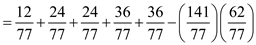 12 24 24 36 36 141 62