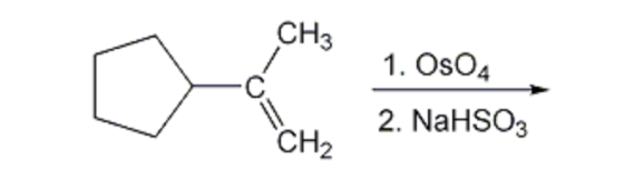 Draw the organic product(s) of the following react