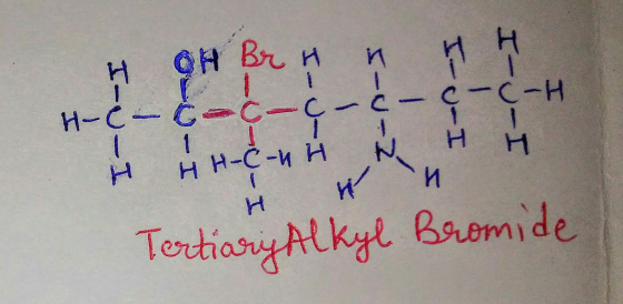 OH Br H H 1 1 H-C CC-C -C-H t H H-C- H H M H TertiaryAlkyl Bromide