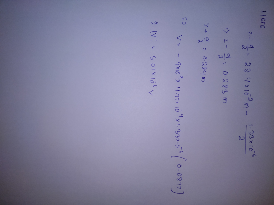 Here 11 28.90 2 - 1 392 x 10 а 1.4 28.02m- 5) 7- - 4 0.29 m) 4 0.29 m 7 + so V: - хочу ч.27 10 1.2-110 - 6 ( - (v) - 5.01x10