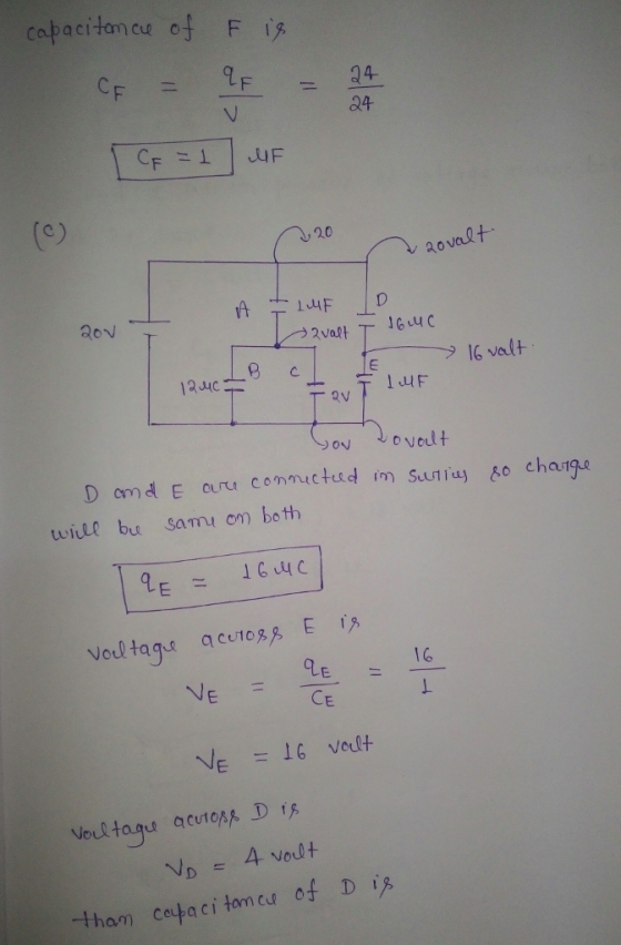 capaeitance CF = 年--丝 24 2.0 RON -> 16 valt 124 wiill bu Samu om both 1C -thon Ceuta cl ton cu of D ig