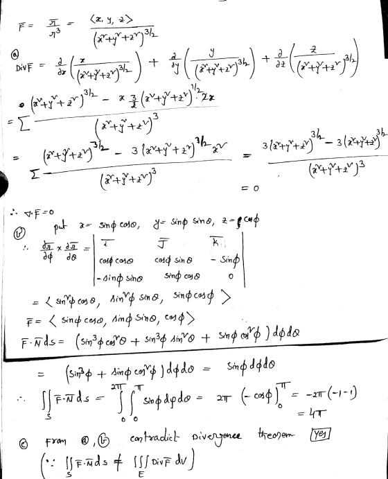 («. y, z) F = e 9 Z x a dz + Div F d az :) lo oy (***+20334 (x+y+zmpolin (x+y+2r73 (2+8+27jos fa+30+21395 **+gºzy? (m+/+2772