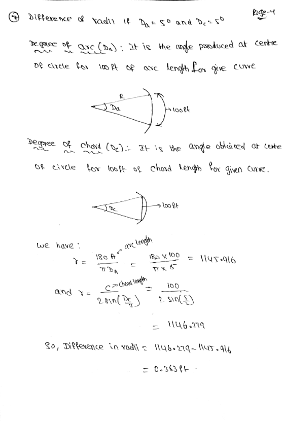 ?ve cUtve Da oot e obtci eaee or circle lor loofh of Chod lengわ or given curve oo Pt Le we have , (hold lente and Y 281n 1 1