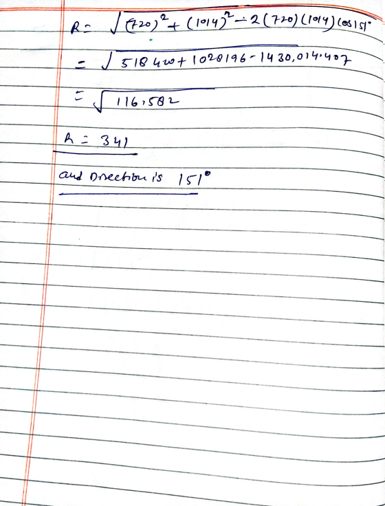 8 - / te)+ ( 12v-2() ( 1 ) ( 1 ) J 518420 + 1028196-1430,0140407 ( 1161582 1161582 R = 342 and Drection is 1510