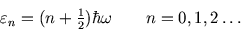 en = (n+) w n=0,1,2..