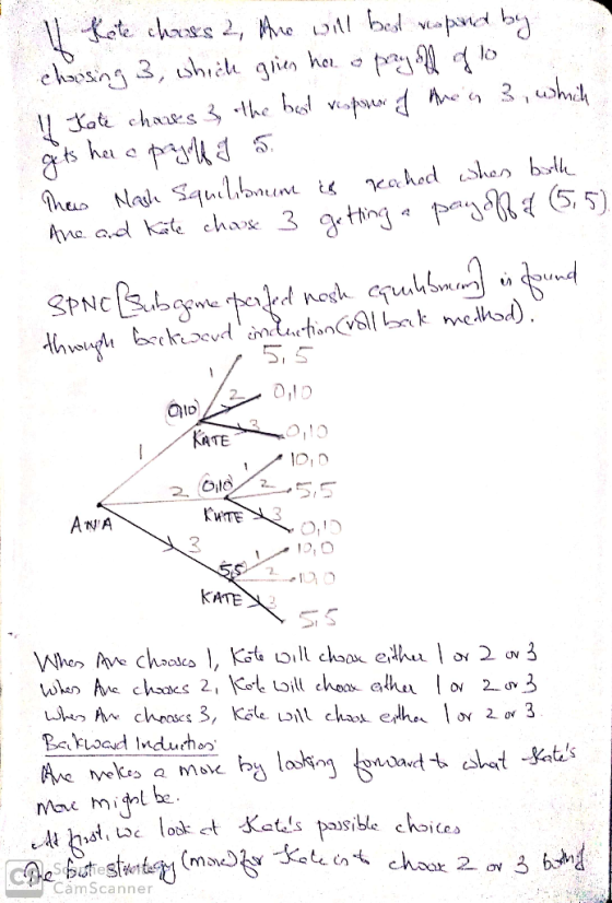 1 Kote chuss 2, Aho will best spond by choosing 3, which grien har opryll of lo 1 Kate charts 3, the bast response of the n 3