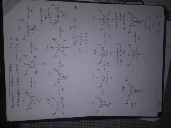 43 2-meth 人east () stable mose stable conform ahior (vリ 2 3 6o eas stable conformchioり stable stable (i) conform ho) confor