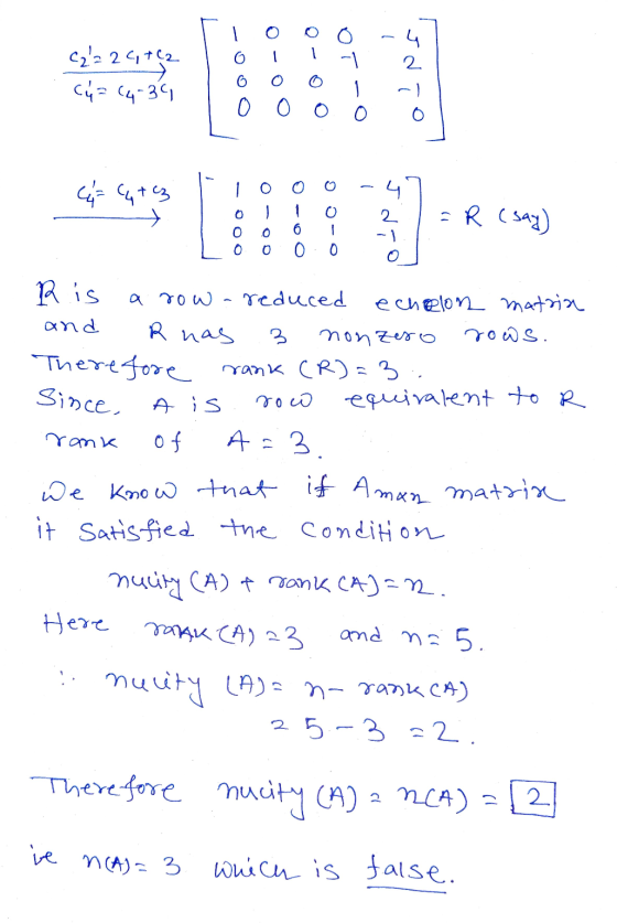 .4 2 C2= 24th C43 (4-34 O 0-0 O-OO 0-da 0 Lip Cutez oo-O 2 O-CO Ooo = R (say) 6 تم لو 0 R is a row a reduced echelon matria a