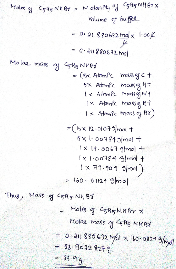 Molan?ty of 5 NHBTX Valume fbufe Moles 545NMBY a. al 880632 mal x 100 0.21880632 ma Molaa maIs Я5H5 NИBY (AHomPc massc t 5X A