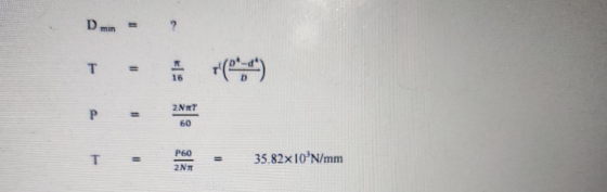 D min T = 194) 16 2NT P Il 60 P60 T 35.82x10 N/mm ZNT