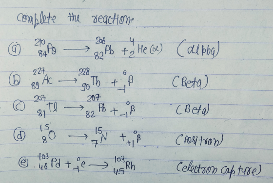 complete the reaction © et oo --> POD +Hel) Calpba) Ac Cleta) (Betal cele - @ Pd +_ tp crositron) Celection capture)