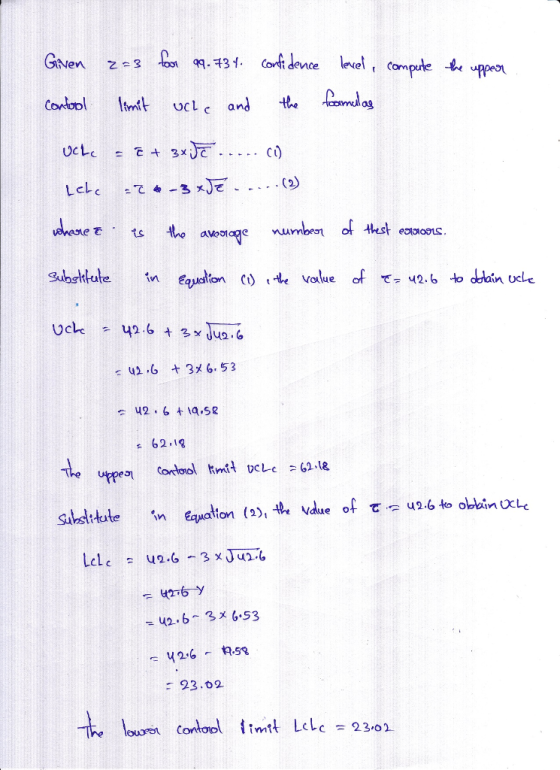 GNen z3 o .431. Conft dence level Compule e ppeo Conool mit and ucl c E3x UcLc (2) C3 xJE Lcle ere ts numben o test eoooos. h