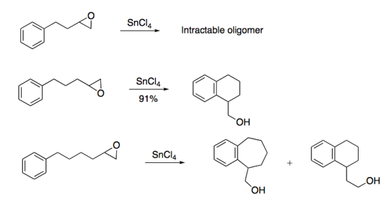 SnCI 4 Intractable oligomer SnCl4 91% SnCl4 OH