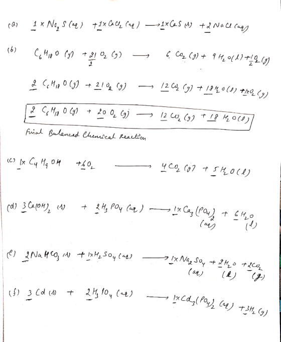 1 x 0, (9) (6) He о ( 12 Cy t1O (2) +RQ (9) friad Bulanced Chenscal Reactcn Ix Ca (Pa H, Poy Ca) tЕHо d3Cao Ix Na, So, +2Ho t