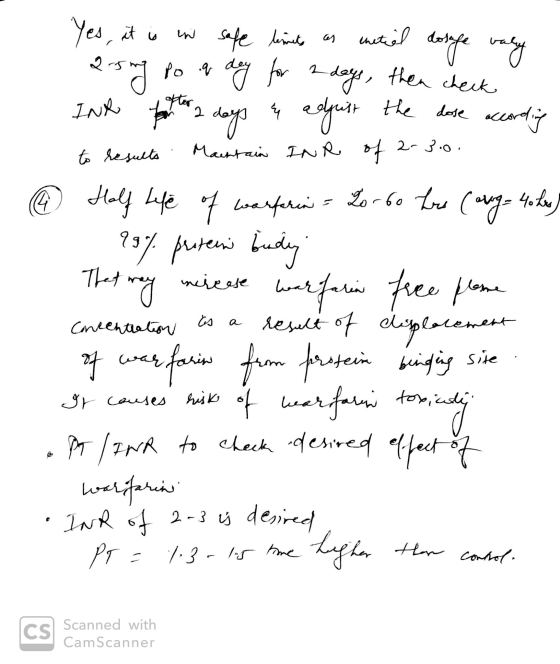 Yes, it is in safe limits as initial dosage valy 2.5mg po q day for 2 days, then check Int Potter a days & adjust the dose ac
