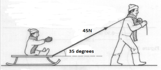 45N 35 degrees