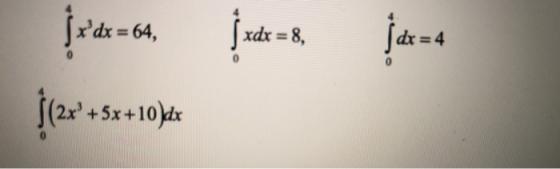 ļ rat = 8 | dt=4 {&a=64, $(2x +5x+10)dx
