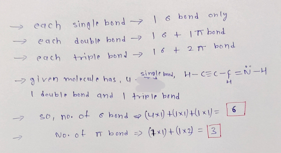 each each each single bond double bond triple bond - 1 6 bond only lot in bond 16 tan bond - given molecule has, u. single bo