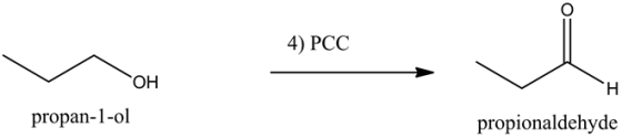 ༢.jpcc.
4) PCC
OH
propan-1-ol
propionaldehyde
