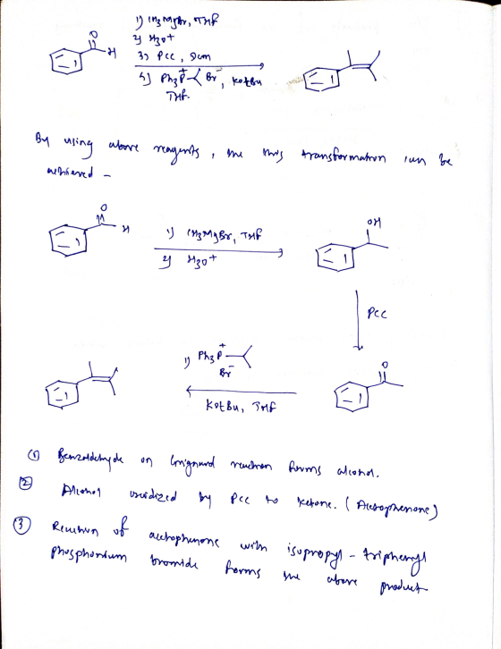 2) из му, ти? ymot 35 есе , 9m by Phat T By Koty THE. ling oct we reagents me this transformation can be о“, — и см,8х, ти Яг