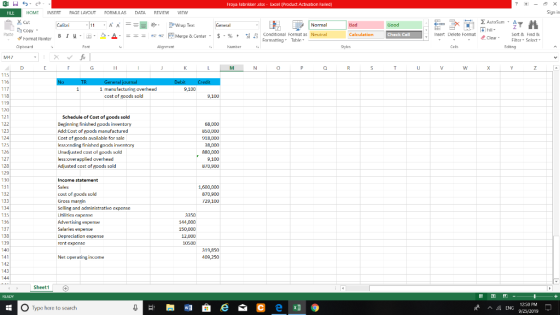 Froya Fabrikker xlsx - Excel (Product Activation Failed) ? - ox Sign in FORMULAS DATA REVIEW VIEW La Copy 2 AutoSumA , AA ==