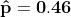 p=0.46
