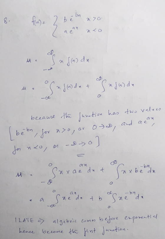 8. fine 26 bn Фе a7o. an a e ato M z In anda u z Sugoden & Sagada / because the function has two values [bet Ots, and a can f